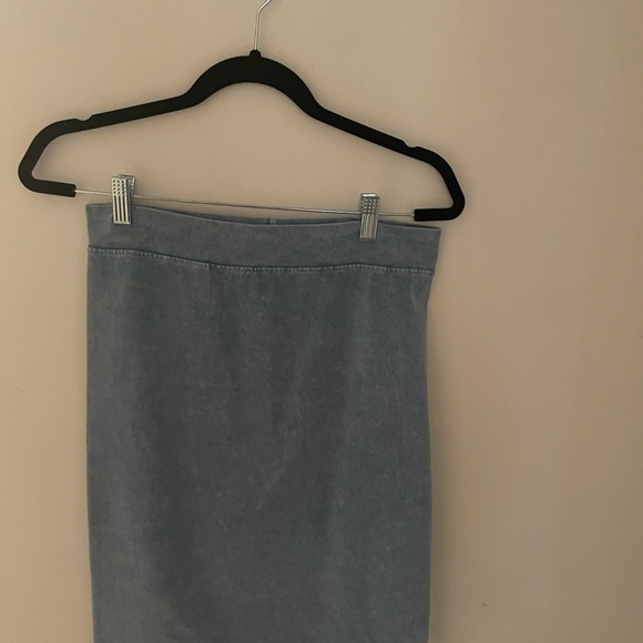 Denim Cotton Skirt - Picture 1 of 2